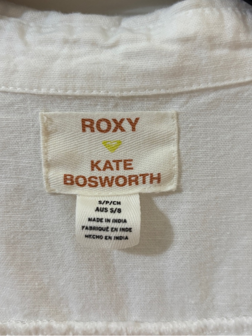 Roxy x Kate Bosworth Short Sleeve Button-Down Top - Picture 7 of 8